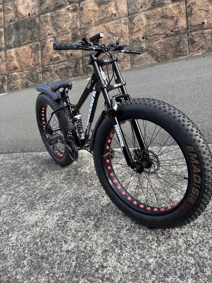 shin　ファットバイク　マウンテンバイク　フルサス