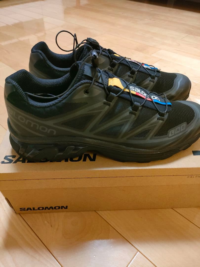 サロモン　xt-6　ブラック