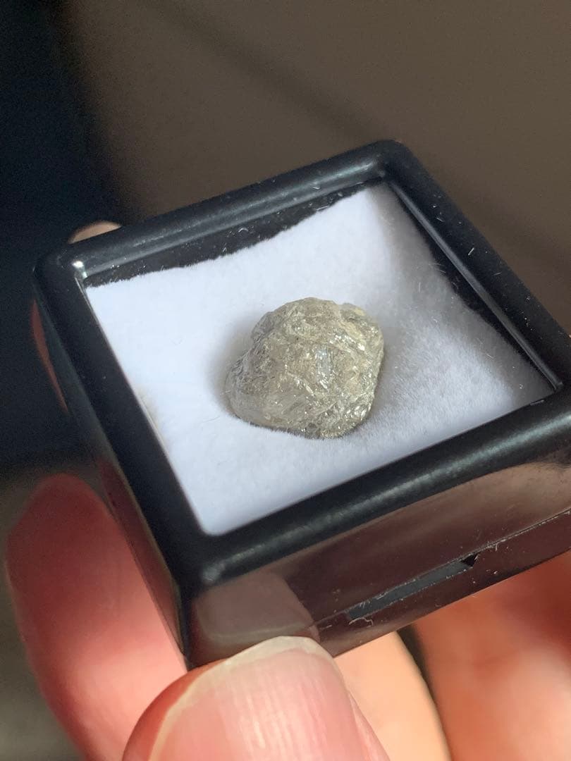 特大ダイヤモンド　原石　6ct 隕石ダイヤモンド　ダイア　ルース　標本　化石