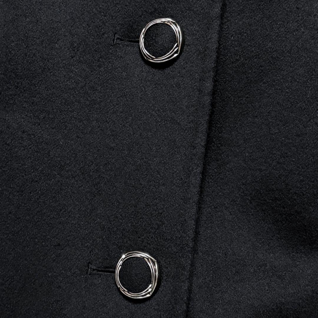 【美品】ロロピアーナ 大きいサイズ カシミヤ リバーコート 上品 高級