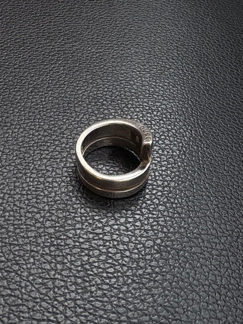 アクセサリー OLD GUCCI Spiral Ring Silver 925