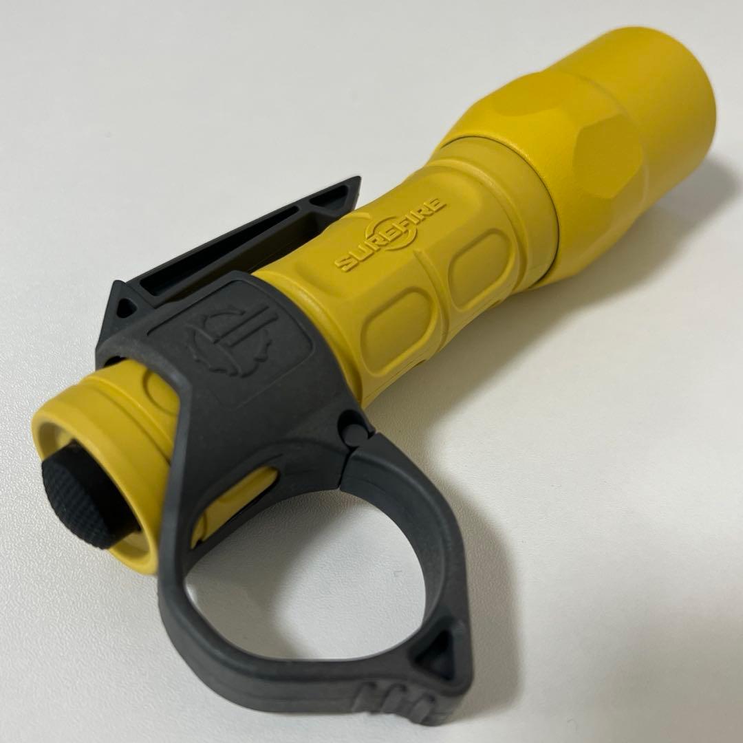 SUREFIRE G2X PRO イエロー フラッシュライト サイリム付き
