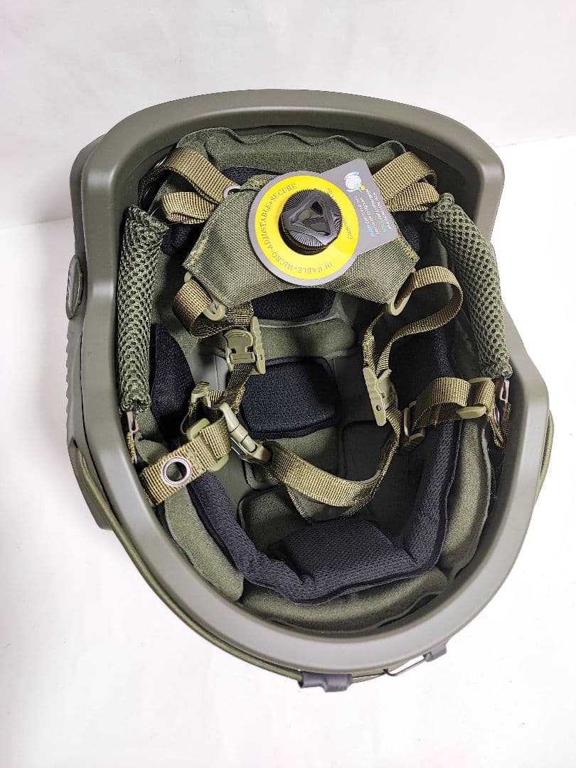 NIJ IIIA レベル3A 防弾ヘルメット OD 55～62cm 新品未使用