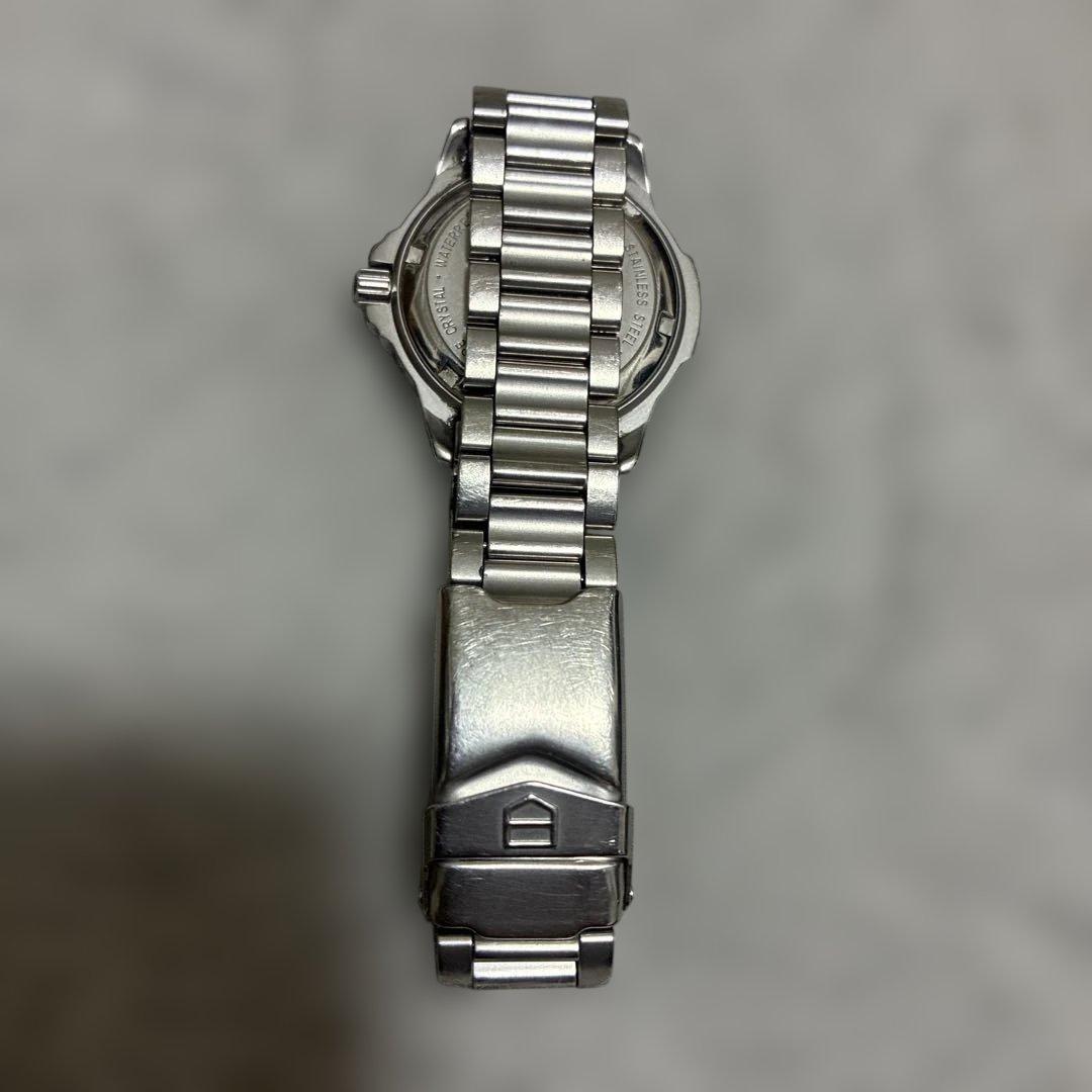 TAG Heuer クォーツ腕時計 シルバー文字盤　稼働中