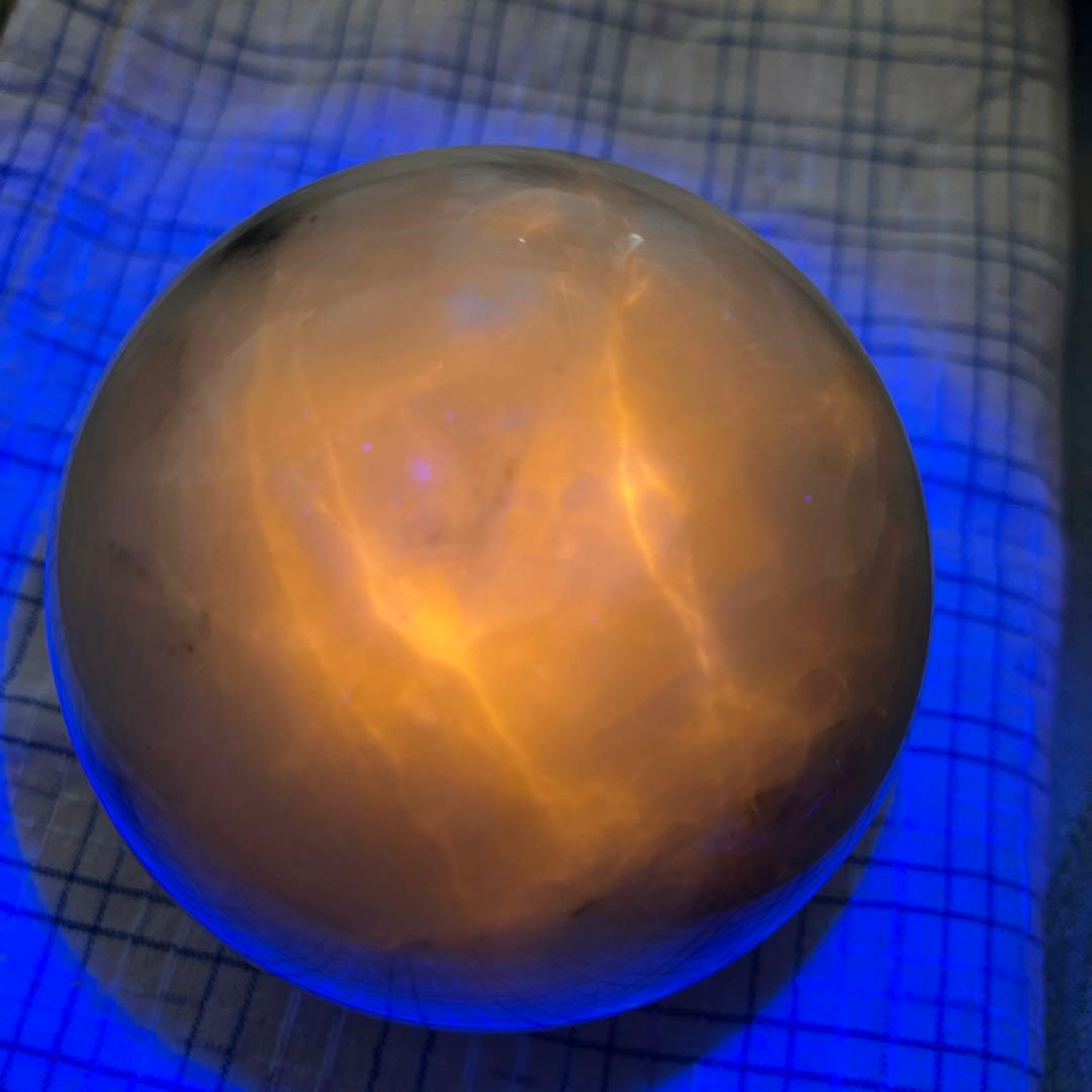 D ぴぃさま専用　アフガナイト　スフィア　天然石置物