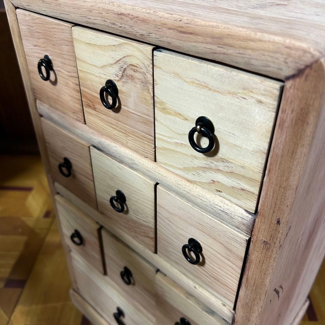 薬箪笥　ストリップド家具