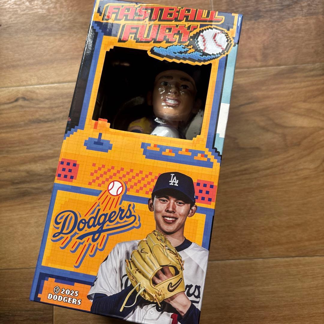 非売品　未使用　Dodgers ボブルヘッド　佐々木朗希　アメリカ　MLB