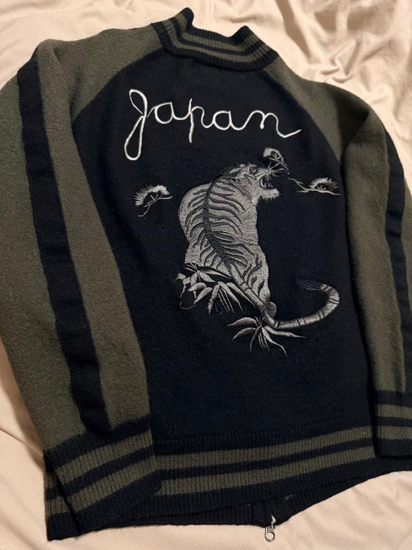 PPFM 虎 日本限定 スカジャン セーター vintage unisex 龍