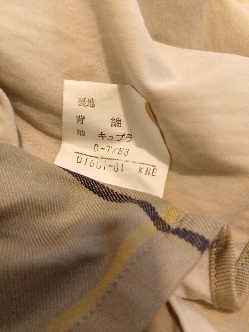 BURBERRYS バーバリー レディース　ステンカラーコート　白タグ　90S