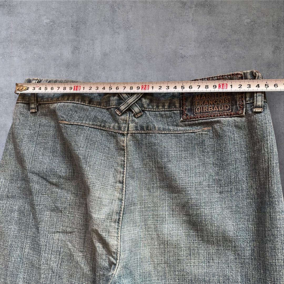 超貴重 名作 マリテフランソワジルボー ブーツカット デニム フレアデニム