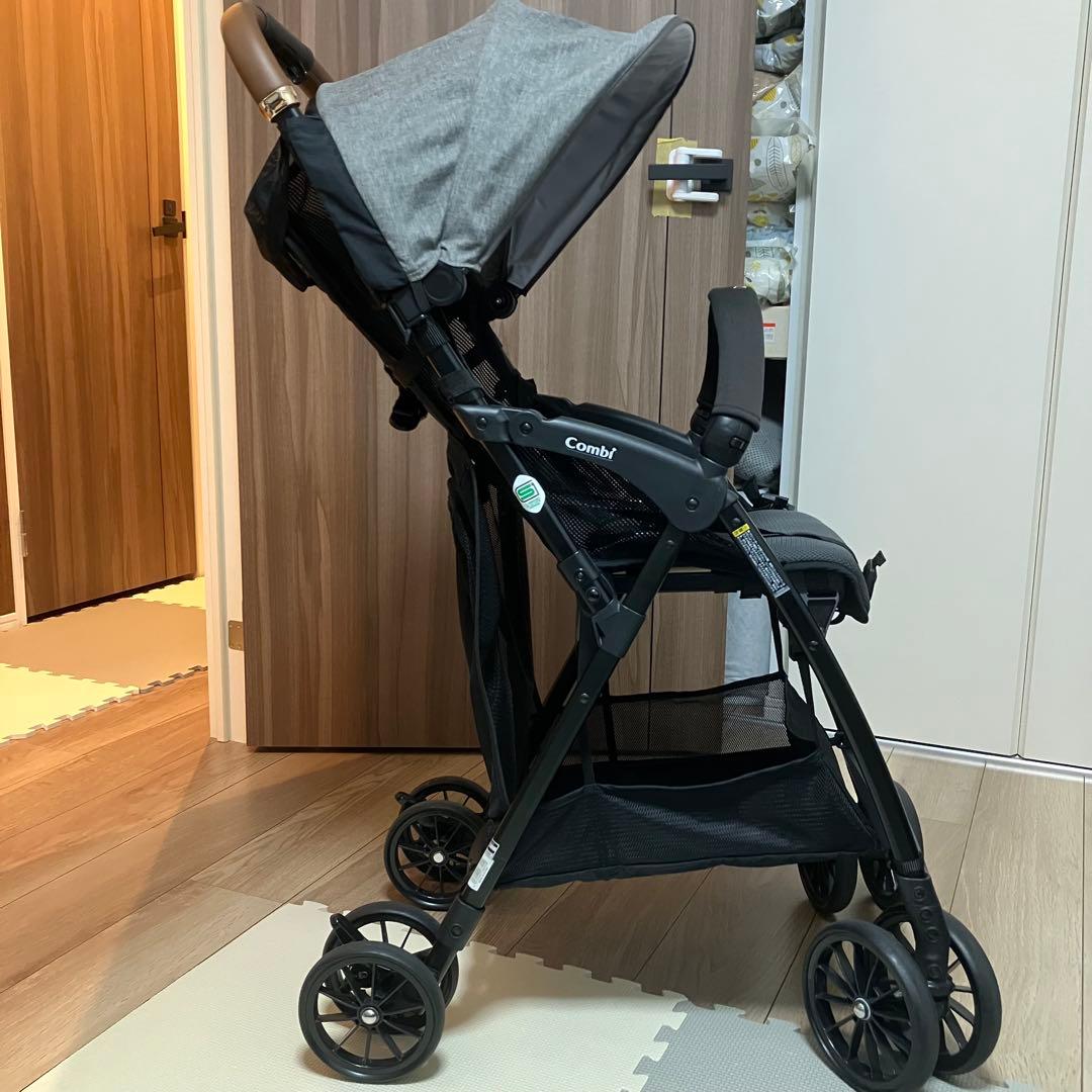 コンビ Combi Acbee plus AN B型ベビーカー グレー
