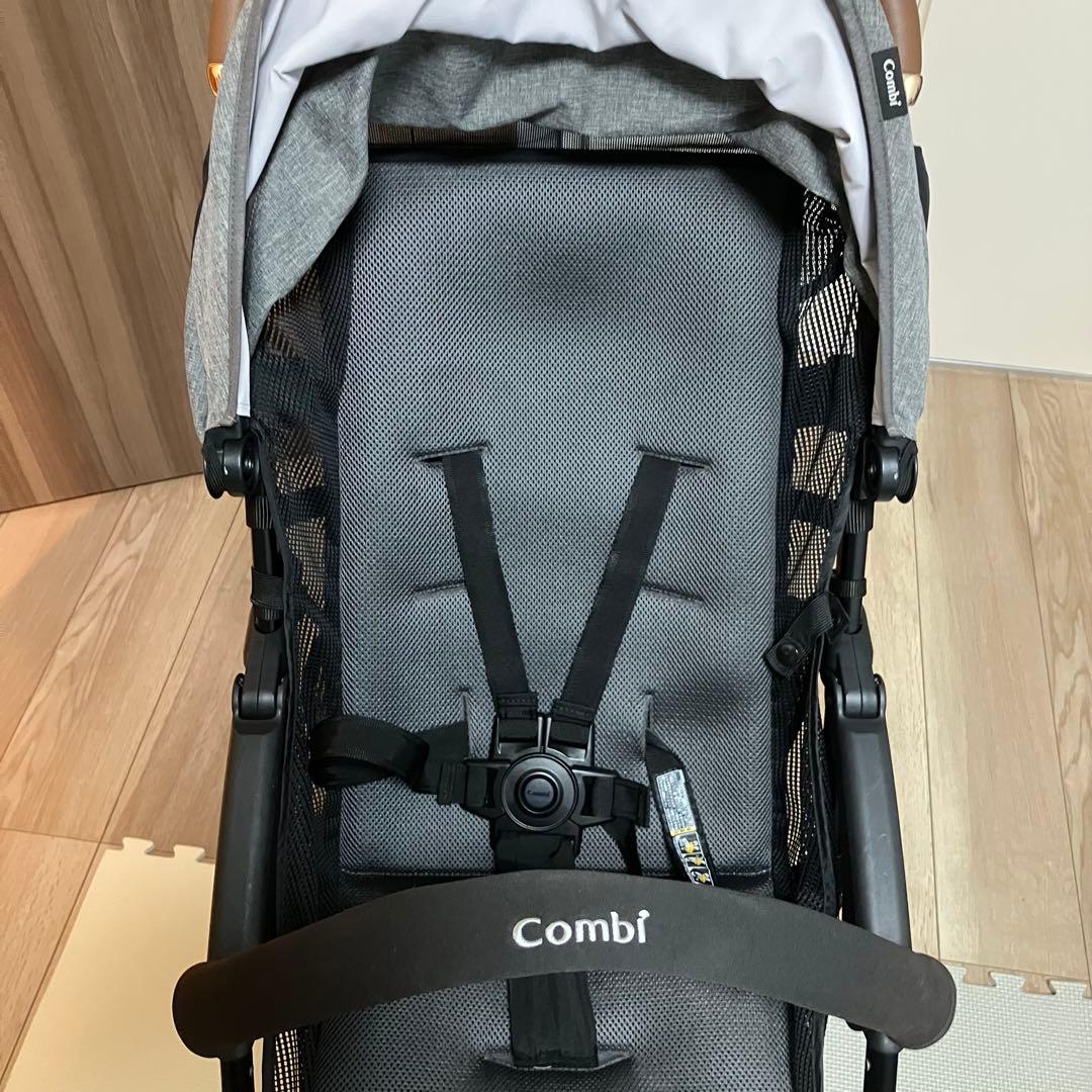 コンビ Combi Acbee plus AN B型ベビーカー グレー