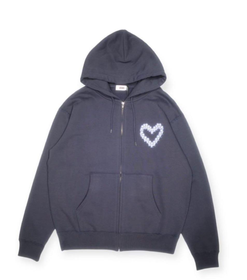 ARAKI ジップパーカー　ネイビー