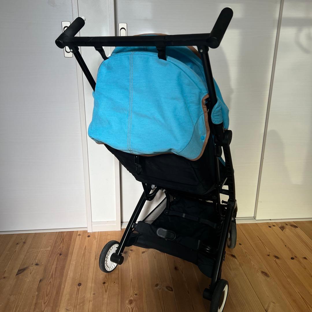 cybex ベビーカー　ビーチブルー