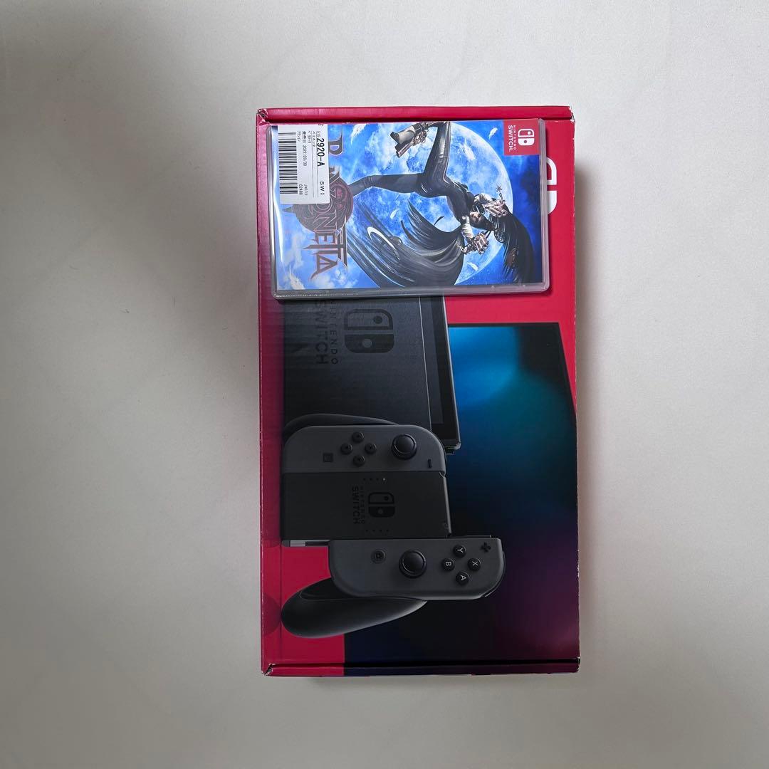 Nintendo Switch ニンテンドースイッチ　黒　本体のみ　オプション有