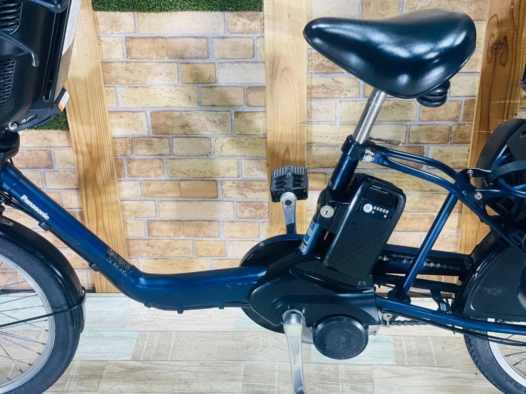 大容量パナソニックギュット子供乗せ電動アシスト自転車 H3175