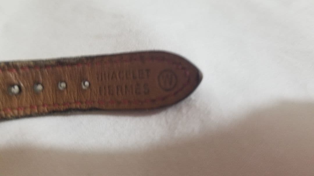 HERMES エルメス ケリー腕時計 赤