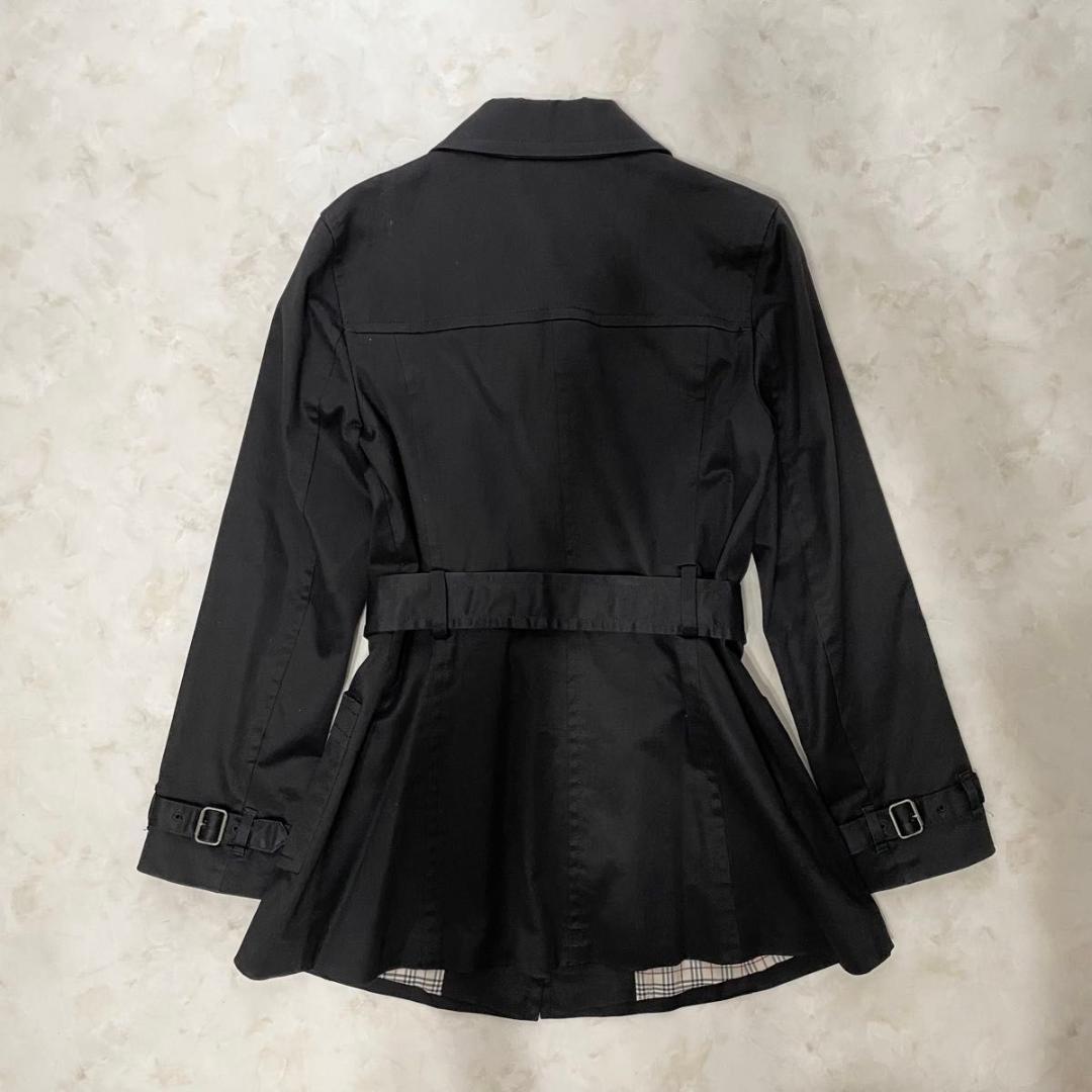 BURBERRY BLUE LABEL トレンチコート 40 ノバチェック　L