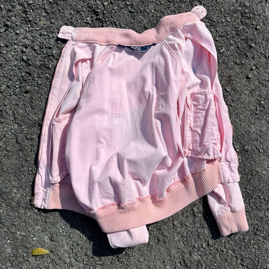 Polo by Ralph Lauren g9 桜ピンク スイングトップ