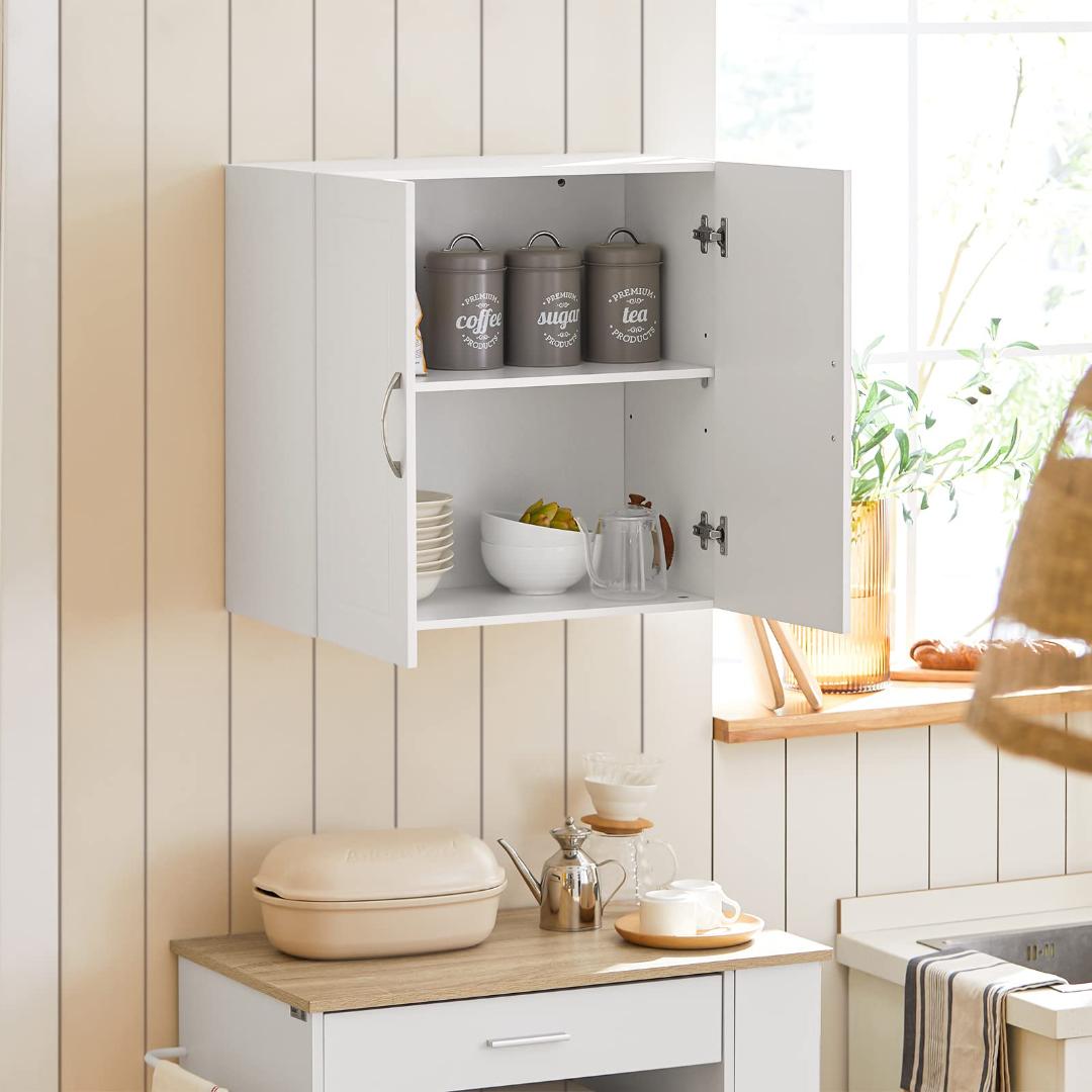 吊り戸棚 北欧 省スペース 収納 壁掛け式