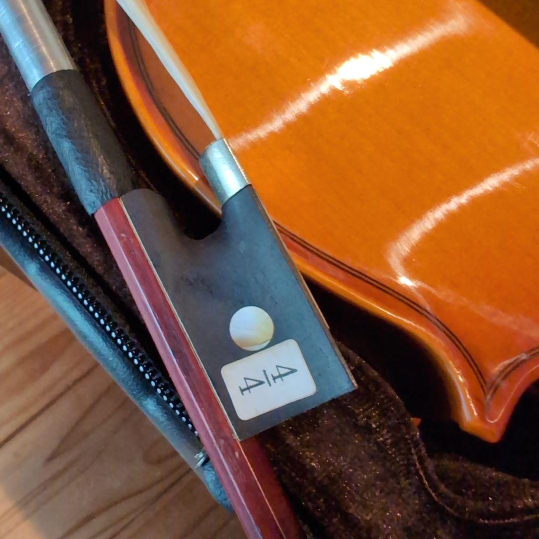 【美品】STENTOR STUDENT バイオリン 弓 4/4 ケースセット