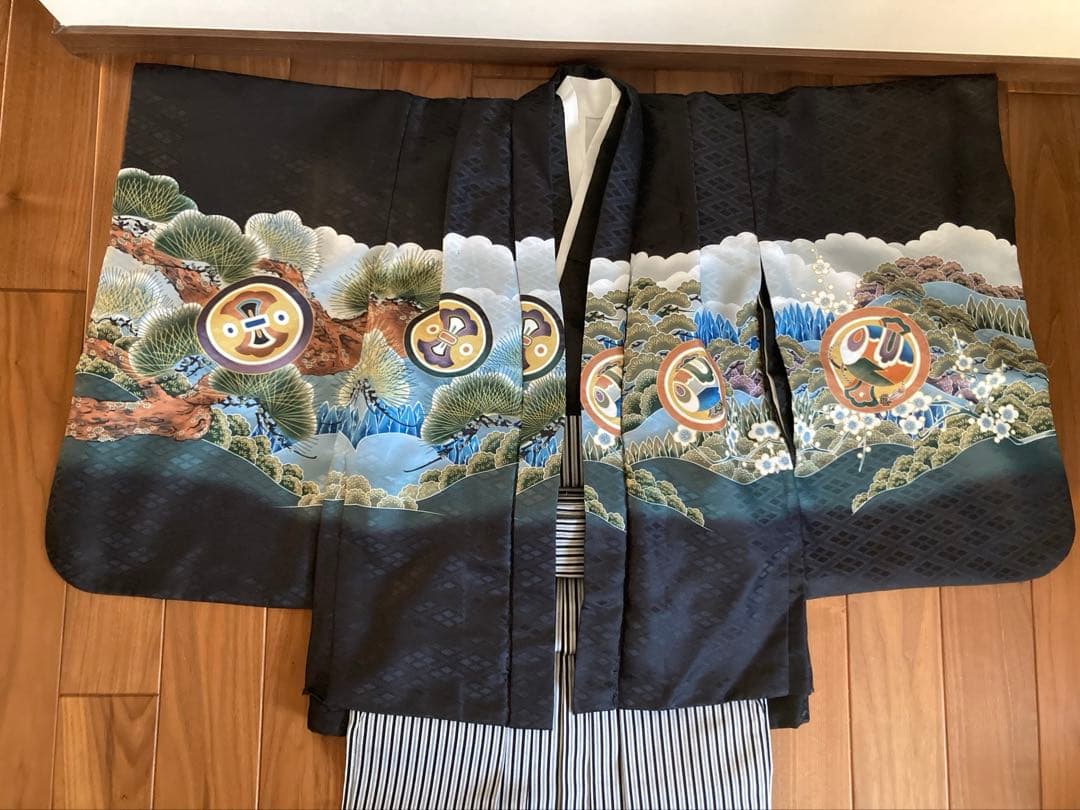 七五三 5歳　袴　着物セット
