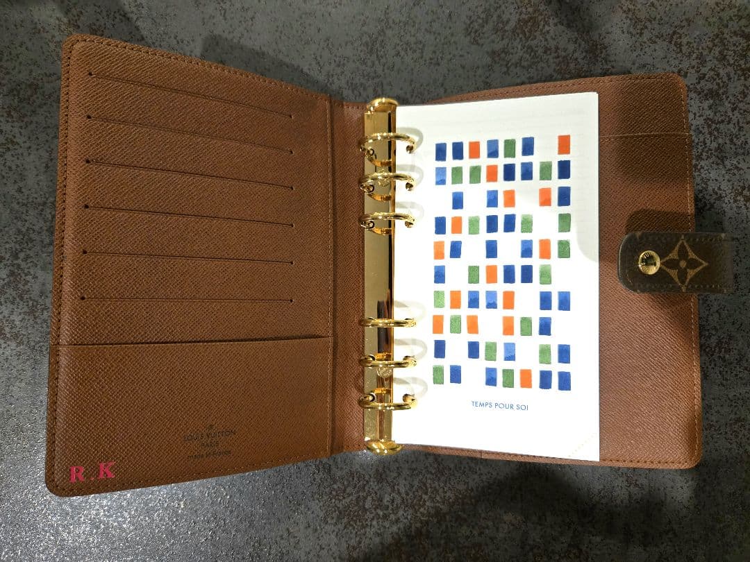 Louis Vuitton モノグラム　キャンバス　ダイアリー　アジェンダ MM