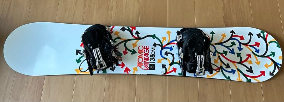 ATOMIC スノーボード 138cm バインディング付き