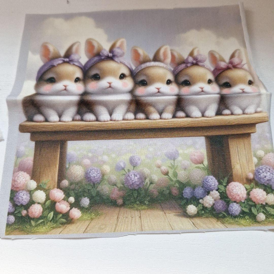 色んなパネル生地　ハンドメイド