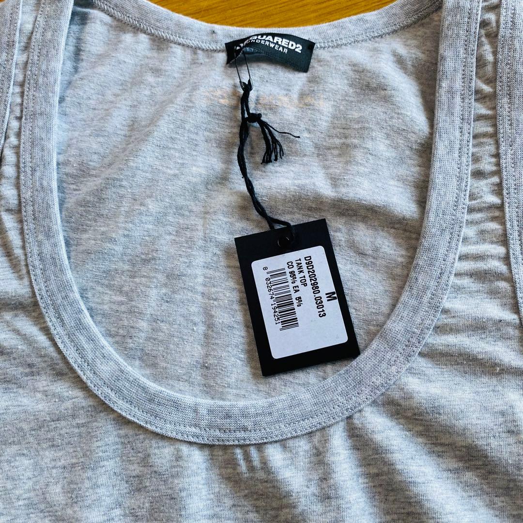 dsquared2 正規品 メンズ 無地＆虎柄 タンクトップ ディースクエアード