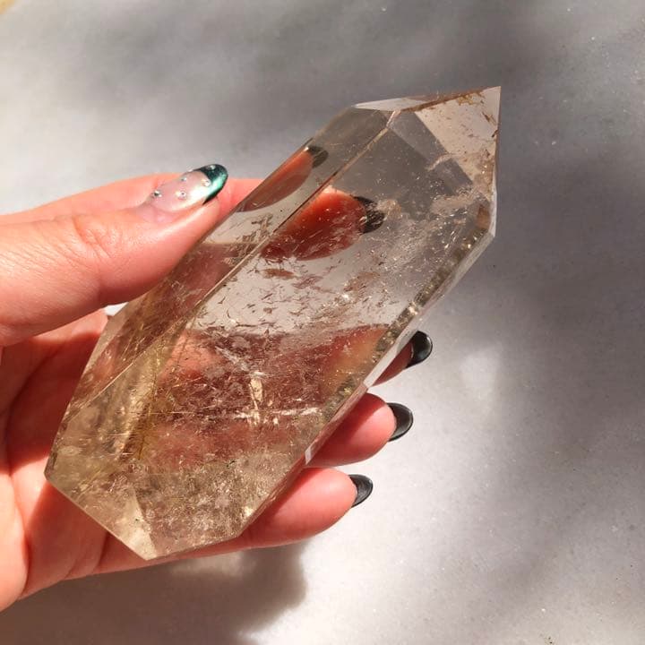 ゴールドルチル スモーキークォーツ