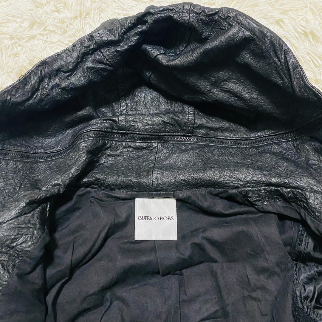 buffalo bobs バッファローボブズ レザージャケット ラムレザー L