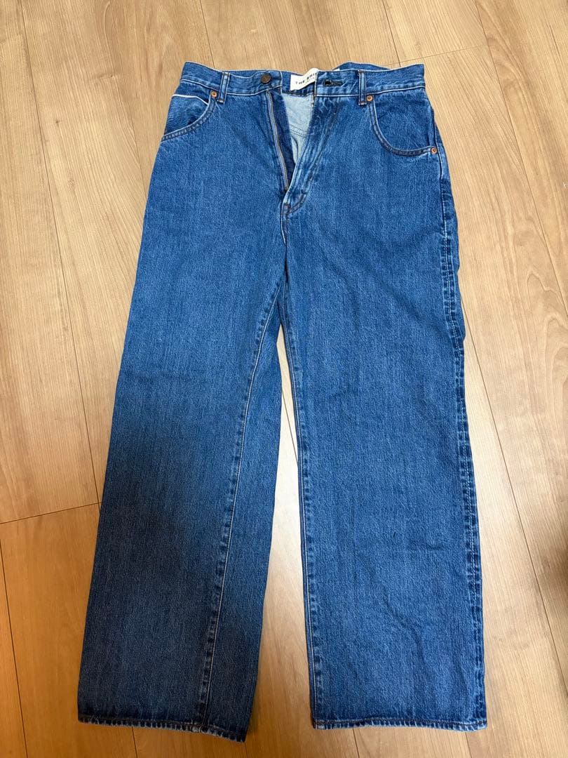 ザ シンゾーン 23SS ビショップ 別注 ハイウエスト デニムパンツ 36