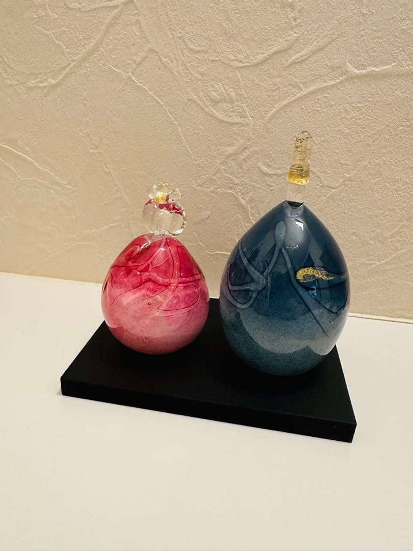 ガラスのお雛様