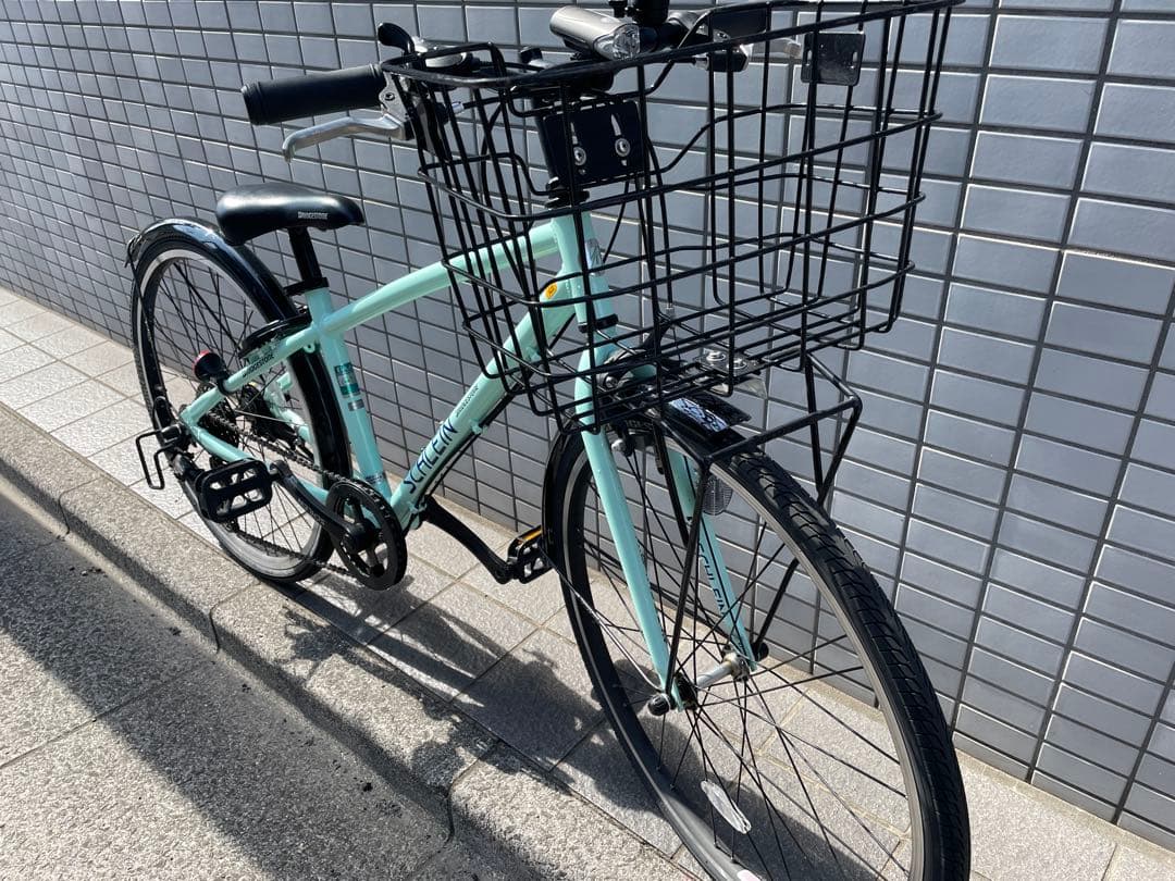 kirarin 　美品　SCHLEIN ミストグリーン 自転車 24インチ