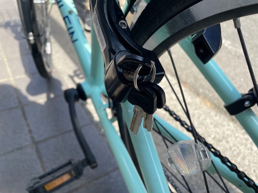 kirarin 　美品　SCHLEIN ミストグリーン 自転車 24インチ