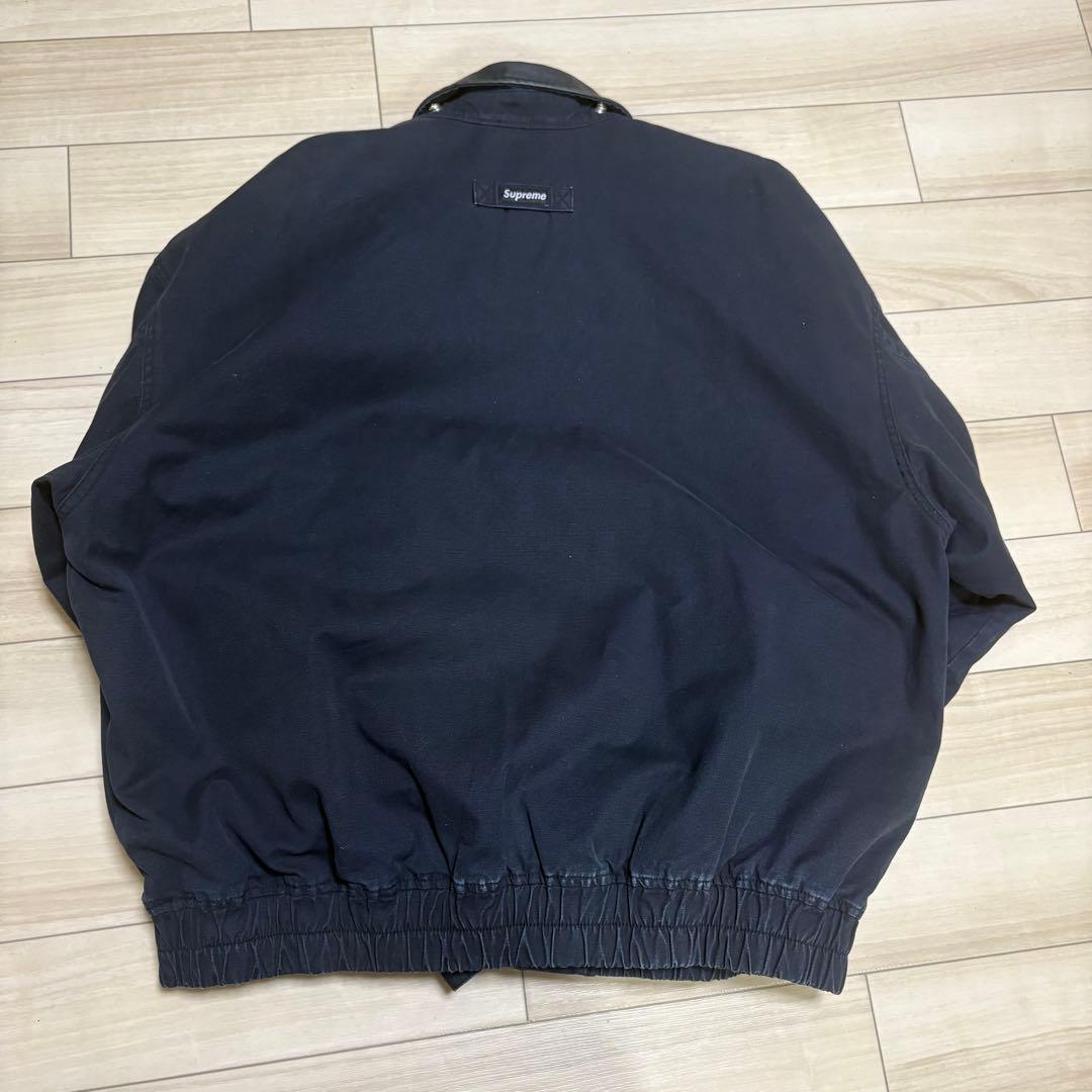ジャケット・アウター Supreme Leather Collar Utility Jacket M