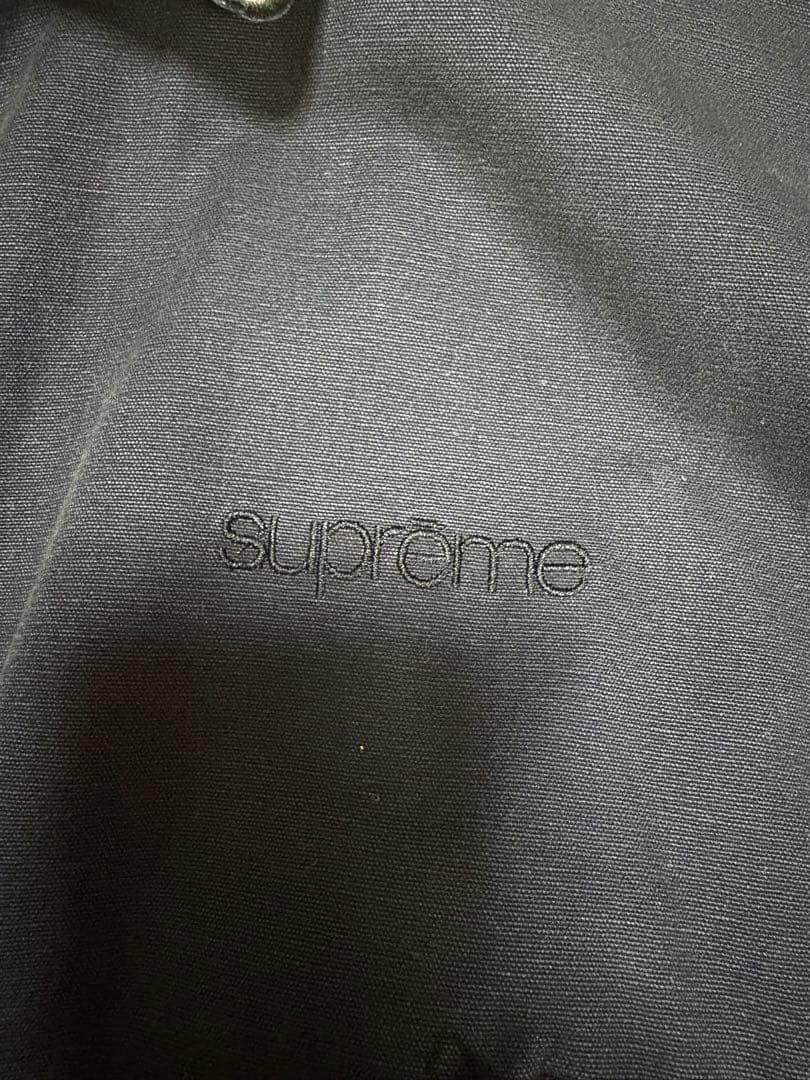 ジャケット・アウター Supreme Leather Collar Utility Jacket M