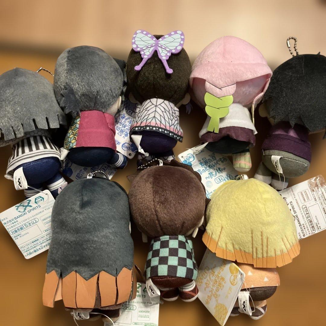 日*5様 鬼滅の刃 ぽふっとぬいぐるみ 8体セット