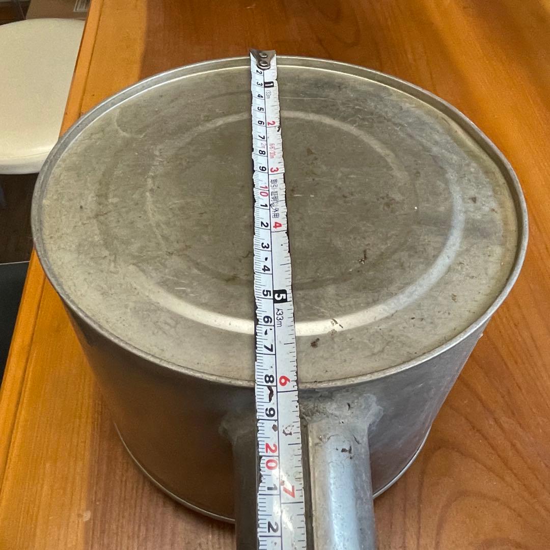 根岸産業「ステンレス製 竿長如雨露 (じょうろ)4号」【ジャンク品】