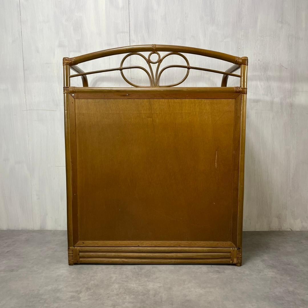 ヴィンテージ ラタンチェスト 5杯 籐家具 収納 ナチュラル レトロ ビンテージ