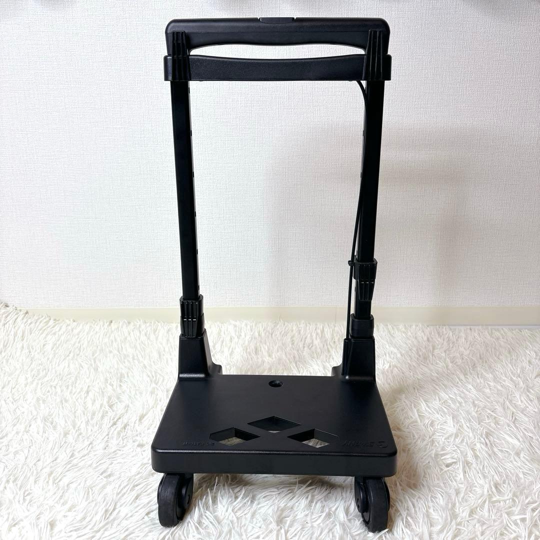 SWANY キャリーバッグ レオパード柄 4輪 ストッパー付き お買い物カート