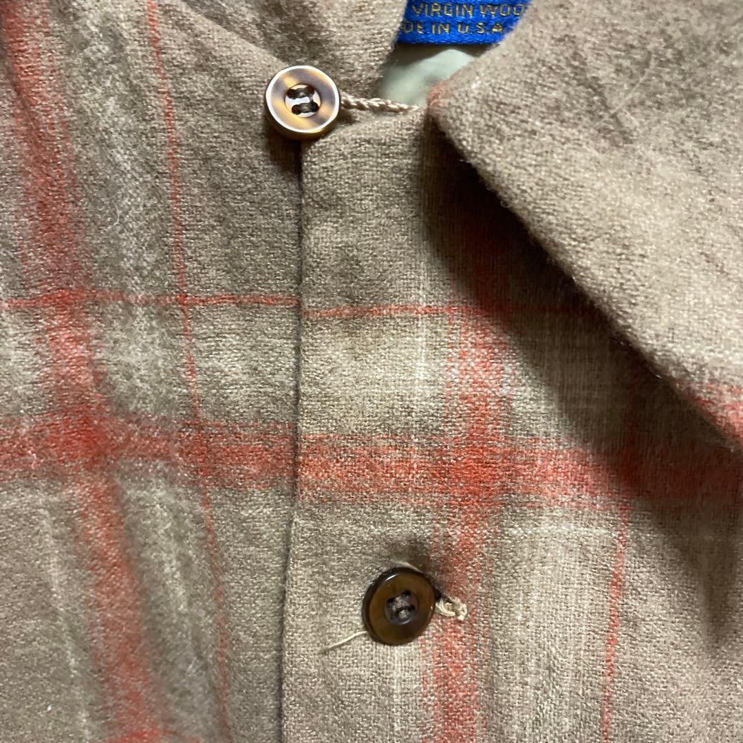 Pendleton ウール ボードシャツ　70s