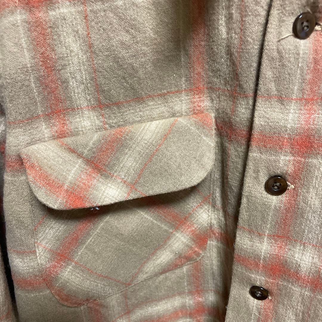 Pendleton ウール ボードシャツ　70s