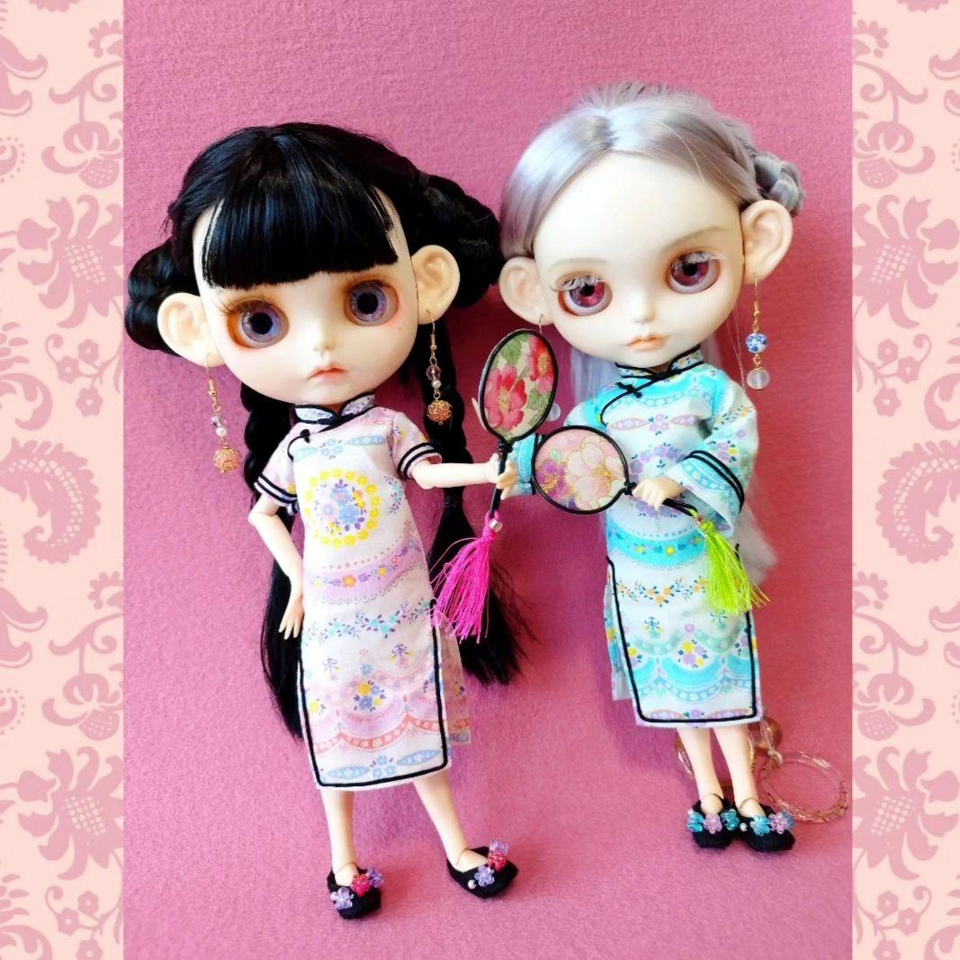 確認用　アイシードール　チャイナ　チャイナ服　ハンドメイド　アウトフィット