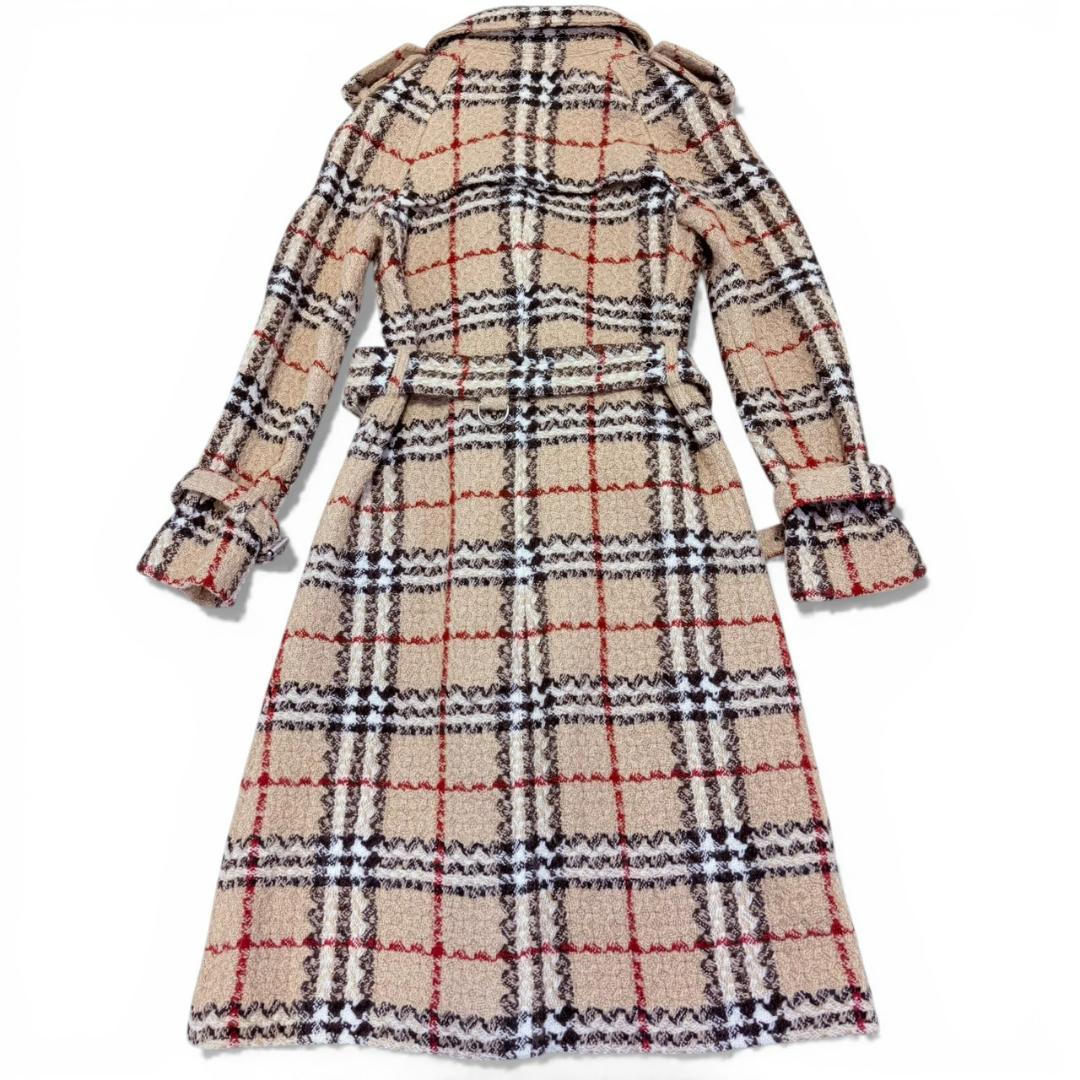 BURBERRY LONDON ウール ノバチェック トレンチコート
