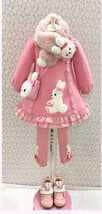 ♥シャーリーテンプル♥うさぎアップリケ♥裏起毛ワンピース♥110♥新品タグ♥