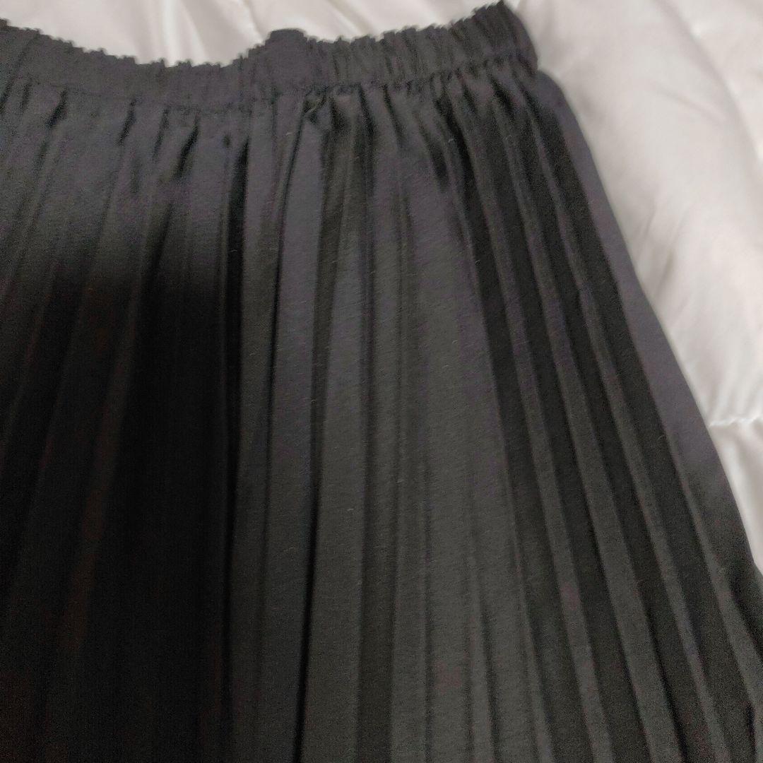 イッセイミヤケミー　スカート　黒