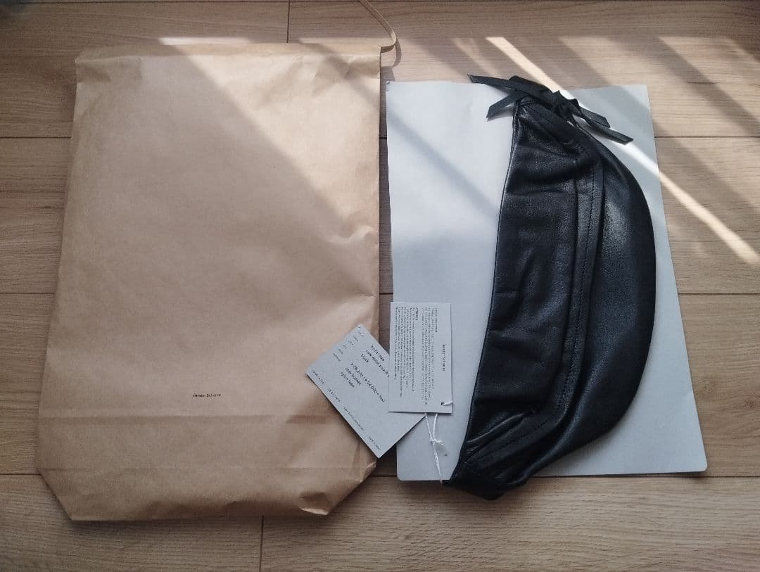 Hender Scheme waist pouch black 新品未使用