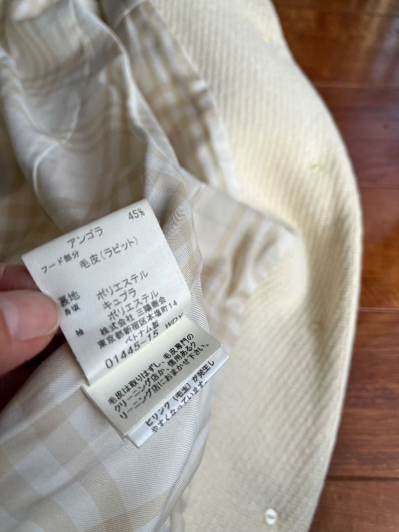 BURBERRY フード付きダッフルコート ３８サイズ